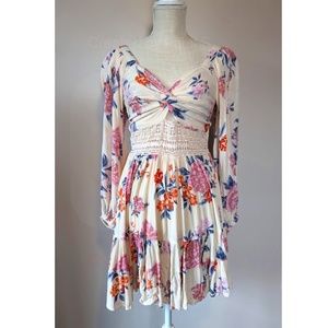 Summer Floral Boho Dress